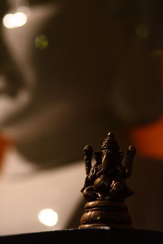 Ganesh and Buddha (by Chandler Mouton)
