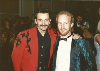 Me and Aaron Tipon CMA Awards 1991
