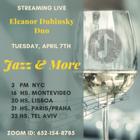 Online Concert: Jazz And More With Eleanor Dubinsky in Duo