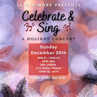 Jazz and More Presents: Celebrate and Sing! A Holiday Concert