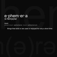 Ephemera by Shane Koyczan