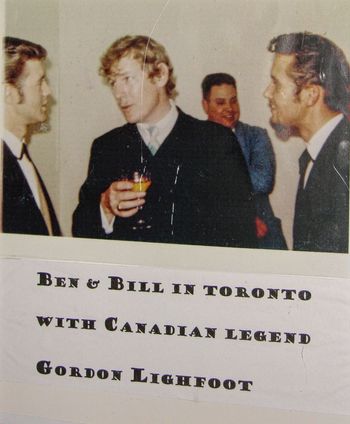 Bill & Ben with Gordon Lightfoot in Toronto
