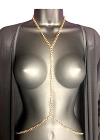 Gold-tone Chain Harness