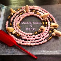 Cowrie Shell w/ Pearl