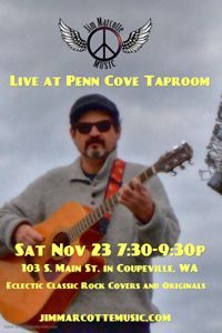 Jim Marcotte Music at Penn Cove Tap Room  
