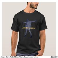 James Dore Full of Stars black T-Shirt