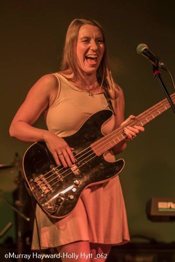 Bass Face meets Singer Face
