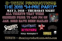 D-Toxin Promotions: M3 PREPARTY CONCERT