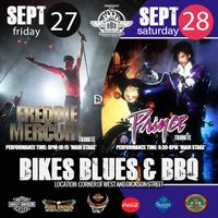 Freddie Mercury & Prince at Bikes, Blues, BBQ
