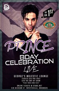 Prince Birthday Celebration LIVE at George's Majestic Lounge