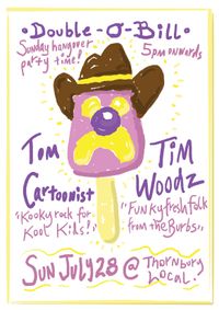 Tim Woodz with Tom Cartoonist