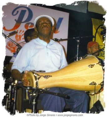 The late Enrique 'Papi' Mesa Céspedes, founding member of Grupo Afrocuba de Matanzas.
