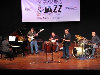 Caribe Club at Costa Rica International Jazz Festival.
