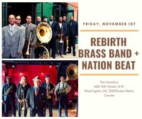 Nation Beat opening for Rebirth Brass Band