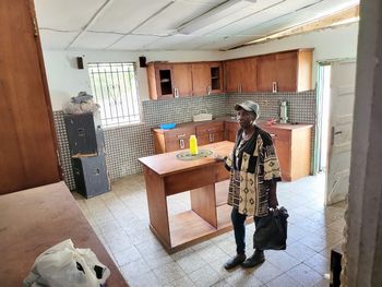 Proposed laboratory (current kitchen)
