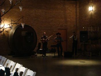 Performing at Delaney Vinyards
