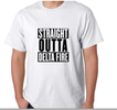 Straight Outta Delta Fire T-Shirt: White
