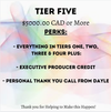 Tier 5: Executive Producer Title & Personal Thank you Call