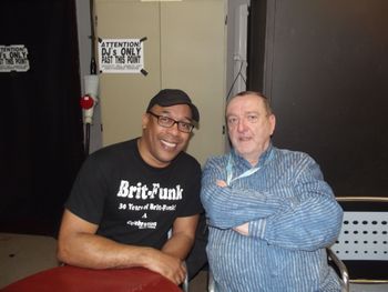 Georgie & the Legendary DJ Chris hill
