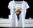 Womens T-shirt Parrot design