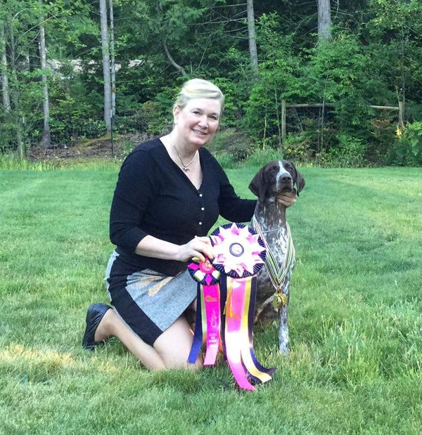 International Best Puppy In Show and Reserve Best In Show! 