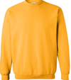 Gold sweatshirt (WITH SDA logo in white) / Sweat-shirt doré (AVEC logo SDA en blanc)