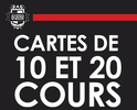 Carte de 20 cours