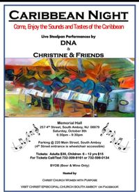 Caribbean Night - Music by DNA & Christine and Friends 