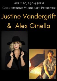 Justine Vandergrift & Alex Ginella Live @ Cornerstone Music Cafe