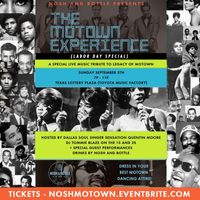 Nosh and Bottle Presents...The Motown Experience