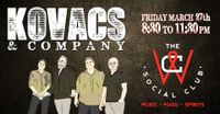 Kovacs & Company at WC Social Club in West Chicago!