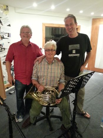 Martyn Ford plays some french horn
