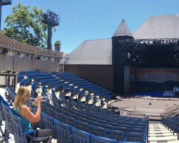 Anne Warm-Up in Solvang Amphitheater
