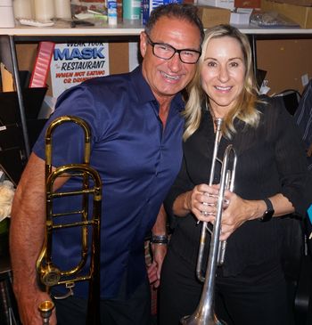 roch & anne preshow @ vitello's
