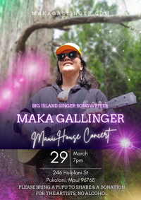Maui House Concert with Maka 