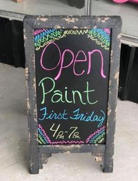 First Friday Open Paint 