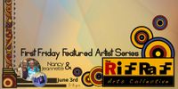 First Friday Featured Artists @ The RiffRaff: Nana Glass and Rainbow Glass