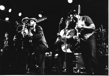 Sam Burckhardt, Hubert Sumlin, Steve Freund,  Luther Tucker, Mike
