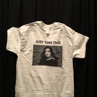 White "Just Take Time" T-Shirt