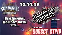 5th Annual Holiday Bash with Modern Day Romeos and Sunset Strip