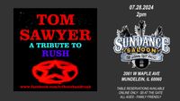 SUNDAY FUNDAY -TOM SAWYER - TRIBUTE TO RUSH - OUTDOOR STAGE