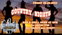 COUNTRY NIGHTS! ALL DANCE ALL NIGHT