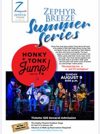 Honky-Tonk Jump at Zephyr Theater Outdoor Concert Stillwater