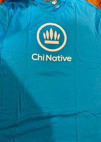 Original Teal Chi-Native T-Shirt