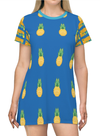 Pineapple Pete's AOP T-shirt Dress
