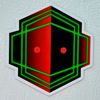 3" x 3" Die-Cut Magnet - ROBOT:LEGION logo