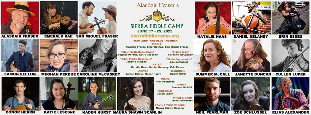 SIERRA FIDDLE CAMP 2023 CLICK HERE TO REGISTER http://sierrafiddlecamp.org