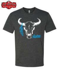 Charcoal Skull Logo T-Shirt