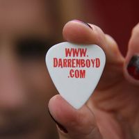 Guitar Pick -Darren Boyd