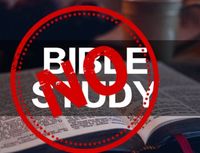 NO Bible Study